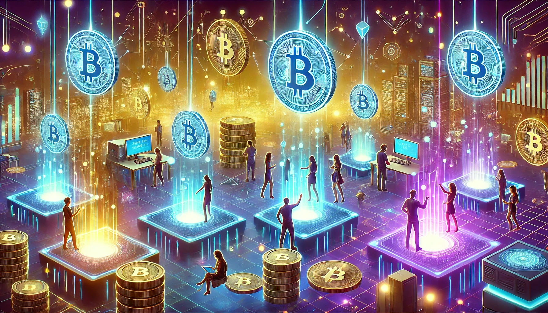 DALL·E 2024-12-07 00.48.13 - A horizontal illustration depicting the concept of data tokenization as a transformative point for the data economy. The scene shows a digital futuris.webp